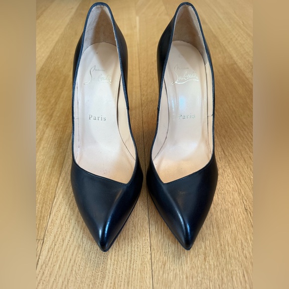 Christian Louboutin Corneille Pointed-Toe Pumps Black 💯 Size: 6.5 | IT 36.5 - Picture 5 of 8